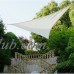 Cool Area Triangle 9 Feet 10 Inches Sun Shade Sail, UV Block Fabric Sail Perfect for Outdoor Patio Garden Swimming Pool in Color Silvery   566075194